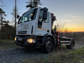 Iveco Eurocargo ML 120E18 hákový nosič kontejneru HR - 10