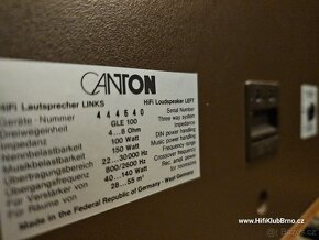 PRODÁNO Repro pro nejnáročnĕjší? Canton GLE100 v TOP stavu - 10