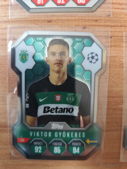 Fotbalové kartičky Match Attax 2024/25 - Chrome Shield - 10