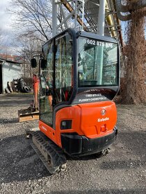 minibag KUBOTA KX016-4 / 4xlžíce, 2300mth - 10