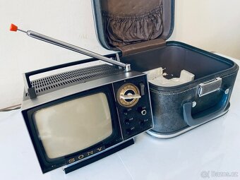 TV micro Sony 5-303, funkční rarita, rok 1962, PRODANO - 10