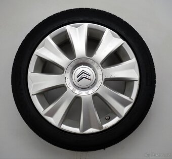 Citroen C4 - Originání 17" alu kola - Letní pneu - 10