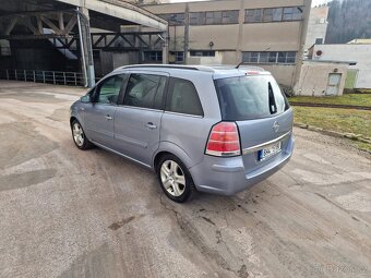 Opel Zafira B 1.6 CNG/ benzín STK 6/2026, 7mist, 7 sedaček, - 10