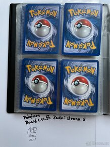 Kusové karty TCG Pokémon STARÉ 15-20LET (ORIGINÁL) - 10