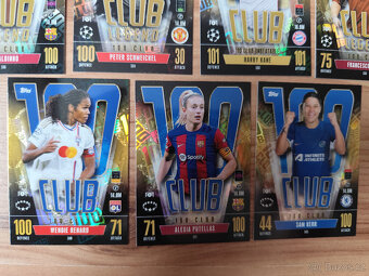 Fotbalové kartičky Match Attax Extra 2023/24 - 100 Club - 10