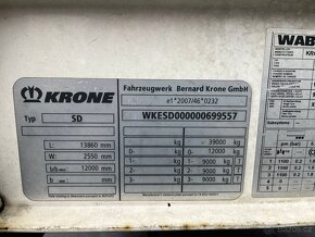 Krone SD MEGA BPW 2x ZVEDACÍ NÁPRAVA - 10