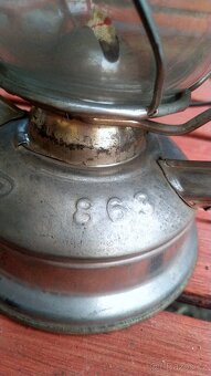 petrolejová lampa Meva Czechoslovakia 863 NOVÁ - 10