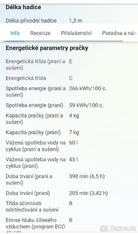 Pračka a sušička Elektrolux perfectcare - 10