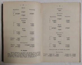 Gramatika Hebrejského jazyka pre samoučenie v Nemeckom jazyk - 10