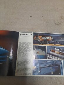 Prodám návody Fiat 125p,prospekt Renault, tab.Porsche - 10