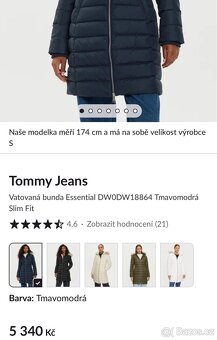 Péřový kabát TOMMY HILFIGER - 10