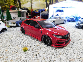 model auta Honda Civic FK8 Type-R Mugen RED Otto 1:18 - 10