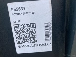 Čelní vysokozdvižný vozík Toyota 7FBEST10 /PS5637/ - 10