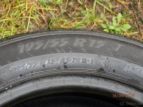 2xZimní gumy MATADOR 195/55 R15 vzorek 2x8MM - 10