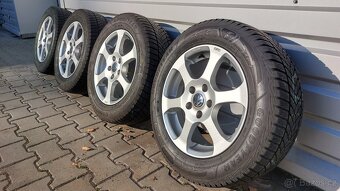 Alu kola 5x112 r16 zimní pneu vw passat b8 alltrack - 10