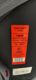 Autosedačka Britax Römer Baby - Safe 2 + základna - 10