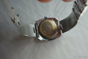 Pěkné,staré, zajímavé mech. Swiss hodinky Oberon digital - 10