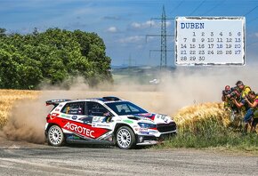 Set kalendářů  TO JE RALLY 2025 a HISTORIC RALLY 2025 - 10