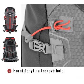 Turistický batoh Husky Scape 38l černý - 10