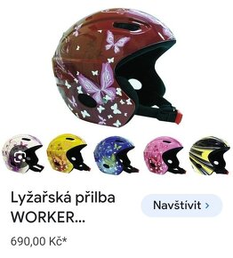 NOVÁ lyžařská přilba WORKER Meribel M - 10