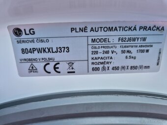 LG A+++ PARNÍ SLIM,  ZÁRUKA DOPRAVA INSTALACE - 10