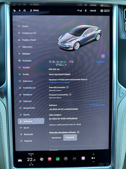 TESLA MODEL S 75D (2018) - HW3, 91% batéria, záruka - 10