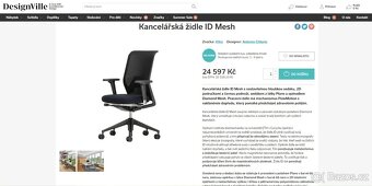 Kancelářská židle - Vitra ID Mesh PC 25000,- NOVÁ - 10