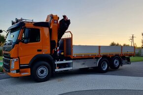 8747 - Volvo FM500 - 6x2 - Valník + HR-HMF 3220 – EURO 6  - 10