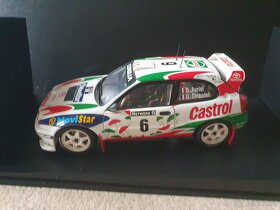 Toyota Corolla wrc 1:18 RAC rally rarita Autoart AA D.Auriol - 10