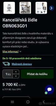 Nové ergonomické kancelářské křeslo s nosností 150 kg - 10