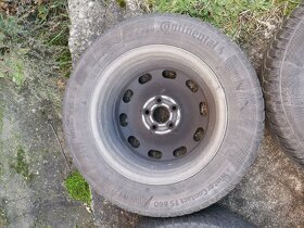 4x zimní kola plech 5x110, 195/65 R15 - 10