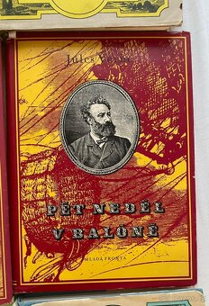 Jules Verne - dobrodružné knihy, různé tituly - 10