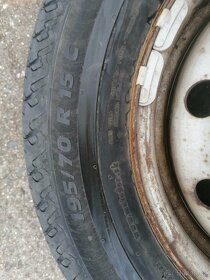 Kolo / Disk + letní pneu 195/70 R15C - 10