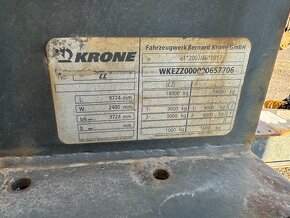 Krone, KRONE, NOSIČ KONTEJNERU,D-50X - 10