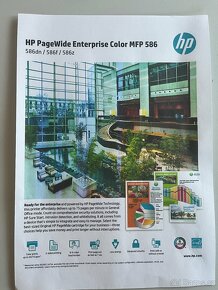 Tiskárna HP PageWide Enterprise Color MFP 586 - 10