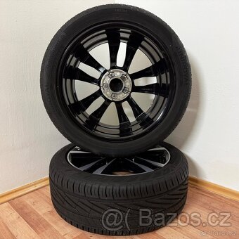 MERCEDES A/B/CLA 5x112 R18 ET49+LETNÍ 225/45R18 8mm - 10