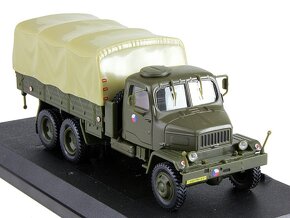 Model PRAGA V3S (1967) "VALNÍK S PLACHTOU AČR"  Abrex 1/43 - 10