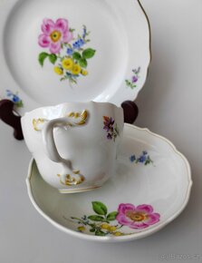 Úžasný porcelánový kávový set od manufaktury Meissen - 10