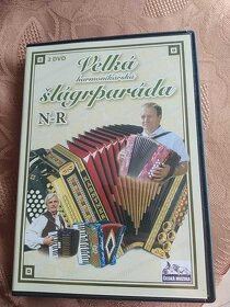 Velká harmonikářská šlágrparáda 10 DVD a 4 CD - 10