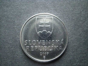 Slovenské mince 1993 - 2008 " 5 Sk " - 10