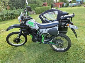 Kawasaki KLR 600 + sidecar Velorex 700 - 10