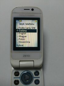 Sony Ericsson Z610i včetně nabíječky. Pro sběratele. - 10