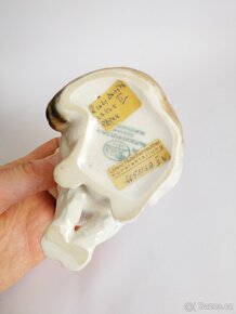 Starožitná porcelánová figurka kočky - Hutschenreuther - 10