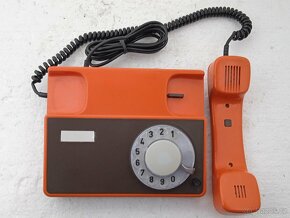 Retro telefon Tesla Es4600 - 1987 - ČSSR - 10