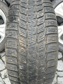 Originalní ALU kola Škoda 5x112 r17 zimní pneu 5,5mm - 10