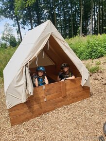 Trekking/cyklotrekking a kemping v přírodě pro Vaše dítě - 10