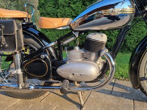 Jawa 250/11 pérák 1948 s TP po kompletní renovaci. - 10