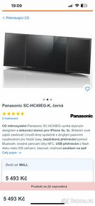 CD mikrosystém Panasonic SC-HC49EG black - 10