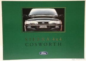 Prospekty Ford SIERRA COSWORTH (1988/1989/1992) - 10