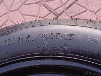 Rezerva dojezdovka originál Audi 5x112 4Jx17 ET35 8E0601027C - 10